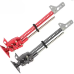 Simulation Slideable Hydraulic Jack Lift Tool for 1/10 RC Crawler Car Upgrade Parts Compatible with Trxs TRX4, Axial SCX10